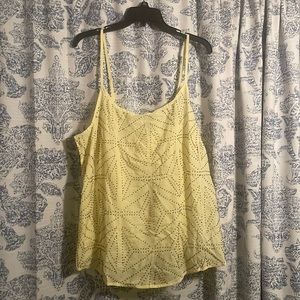 Anthropologie Tank with Beading